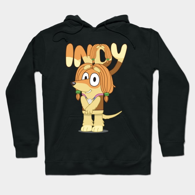 Indy best friends Hoodie by KOMIKRUKII